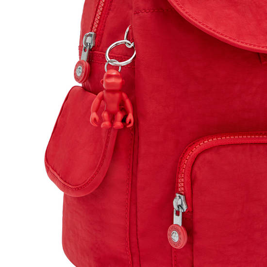 Kipling City Pack Small Backpacks Red Rouge | CA 1509VR